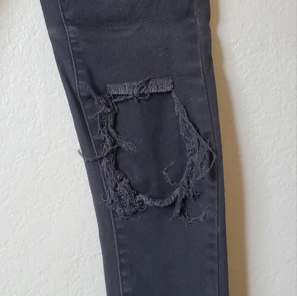 UNIF faded black skinny jeans size 25