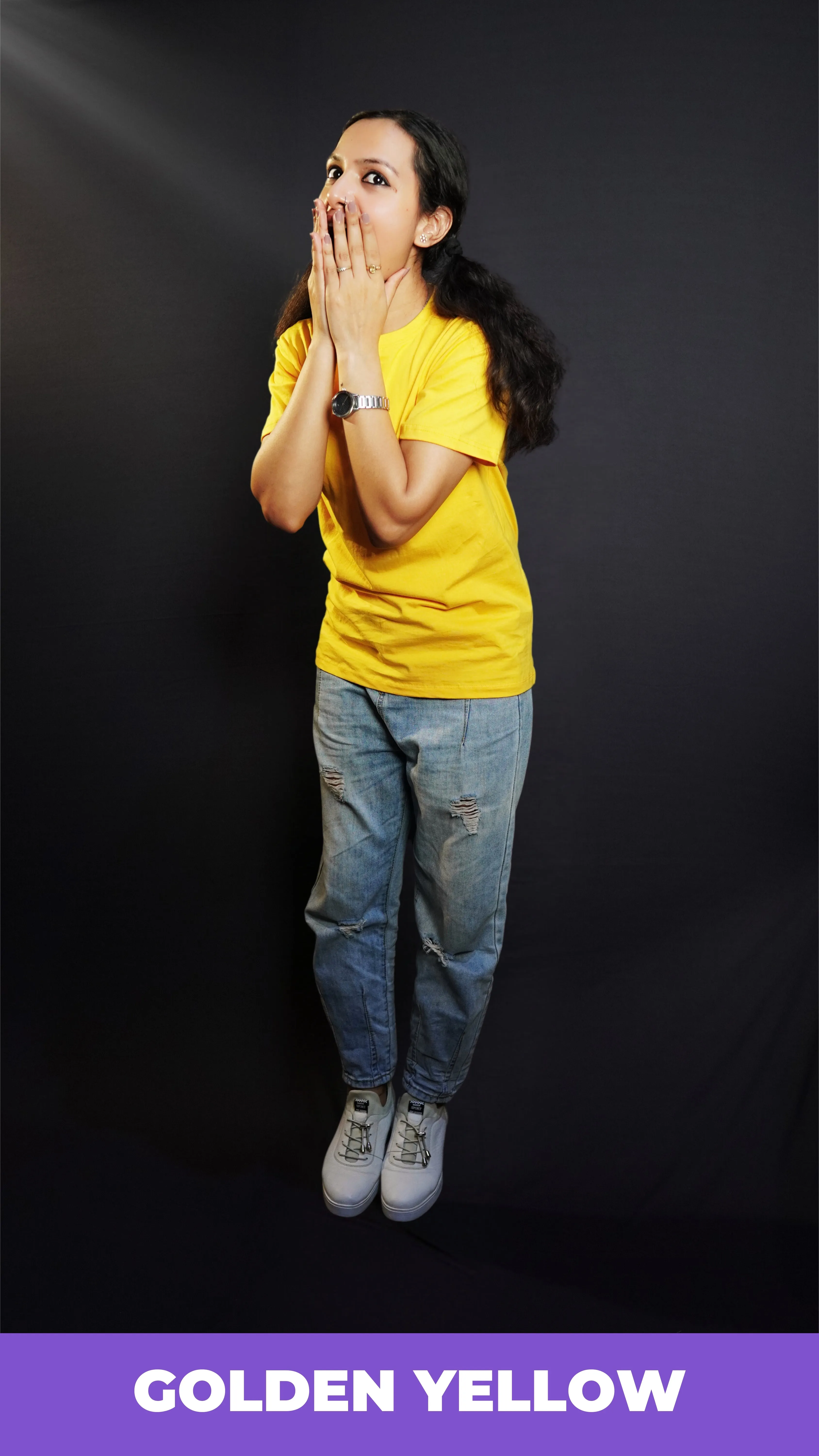 Unisex Golden Yellow T shirt