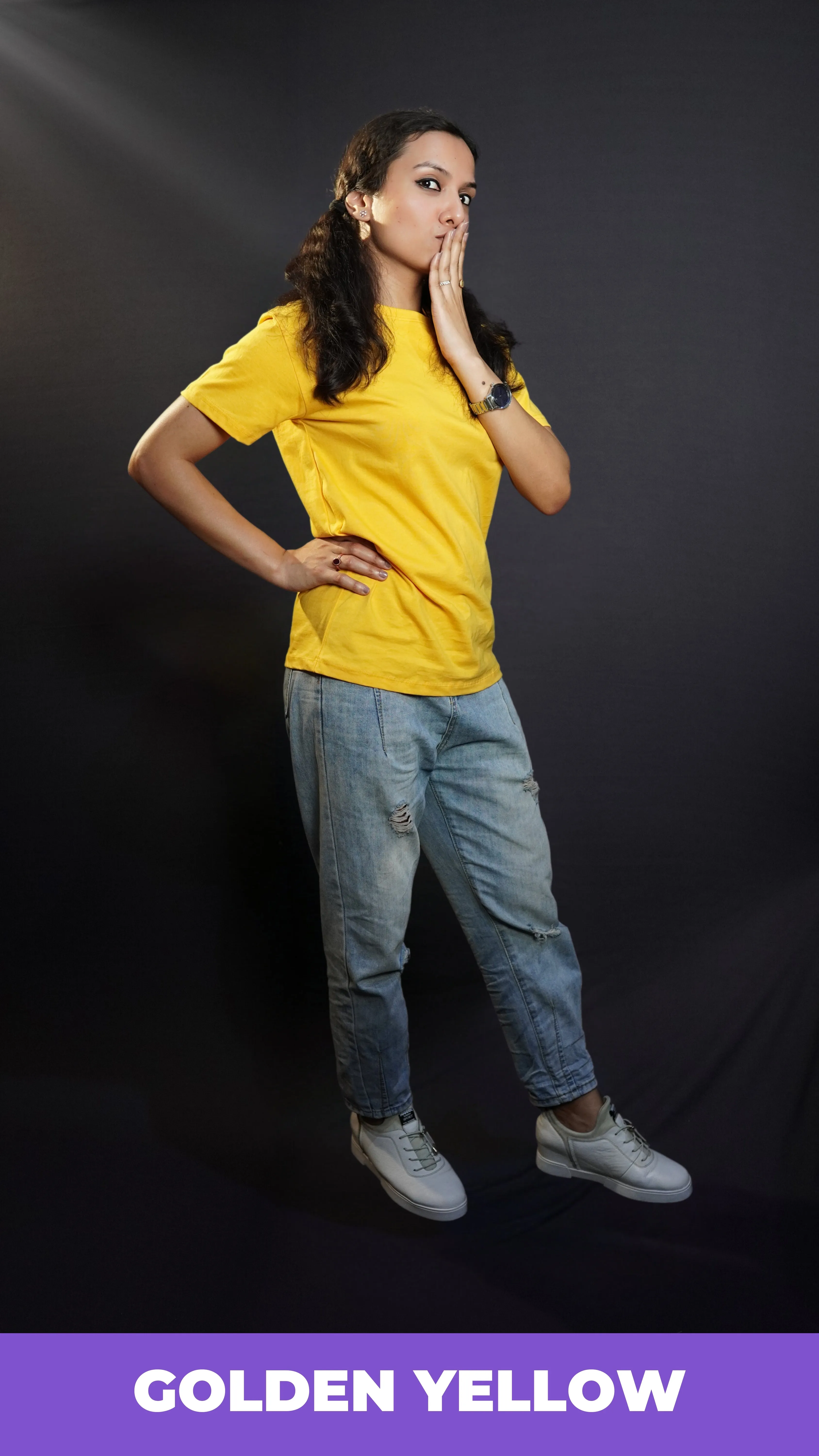 Unisex Golden Yellow T shirt