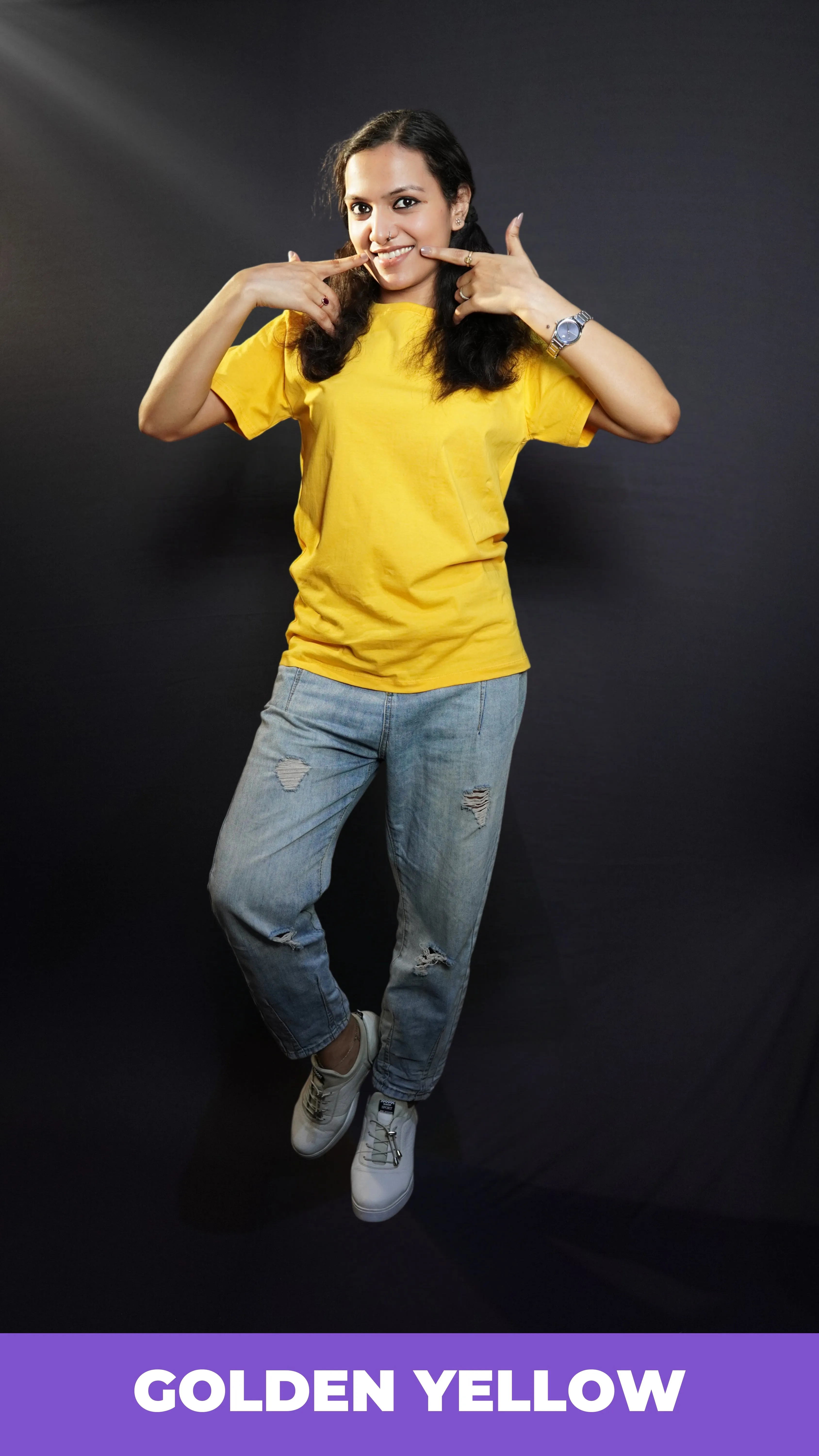 Unisex Golden Yellow T shirt