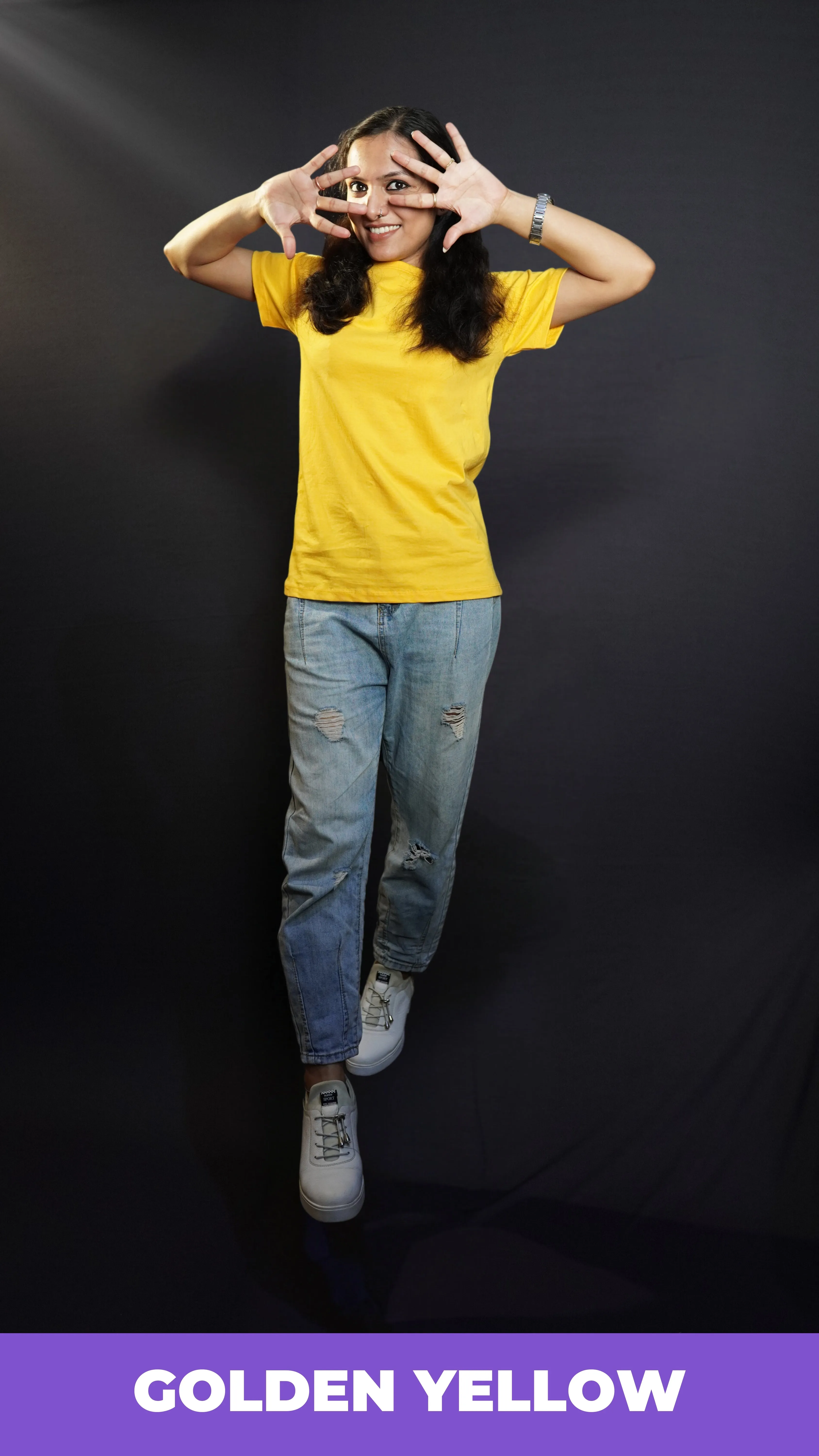 Unisex Golden Yellow T shirt