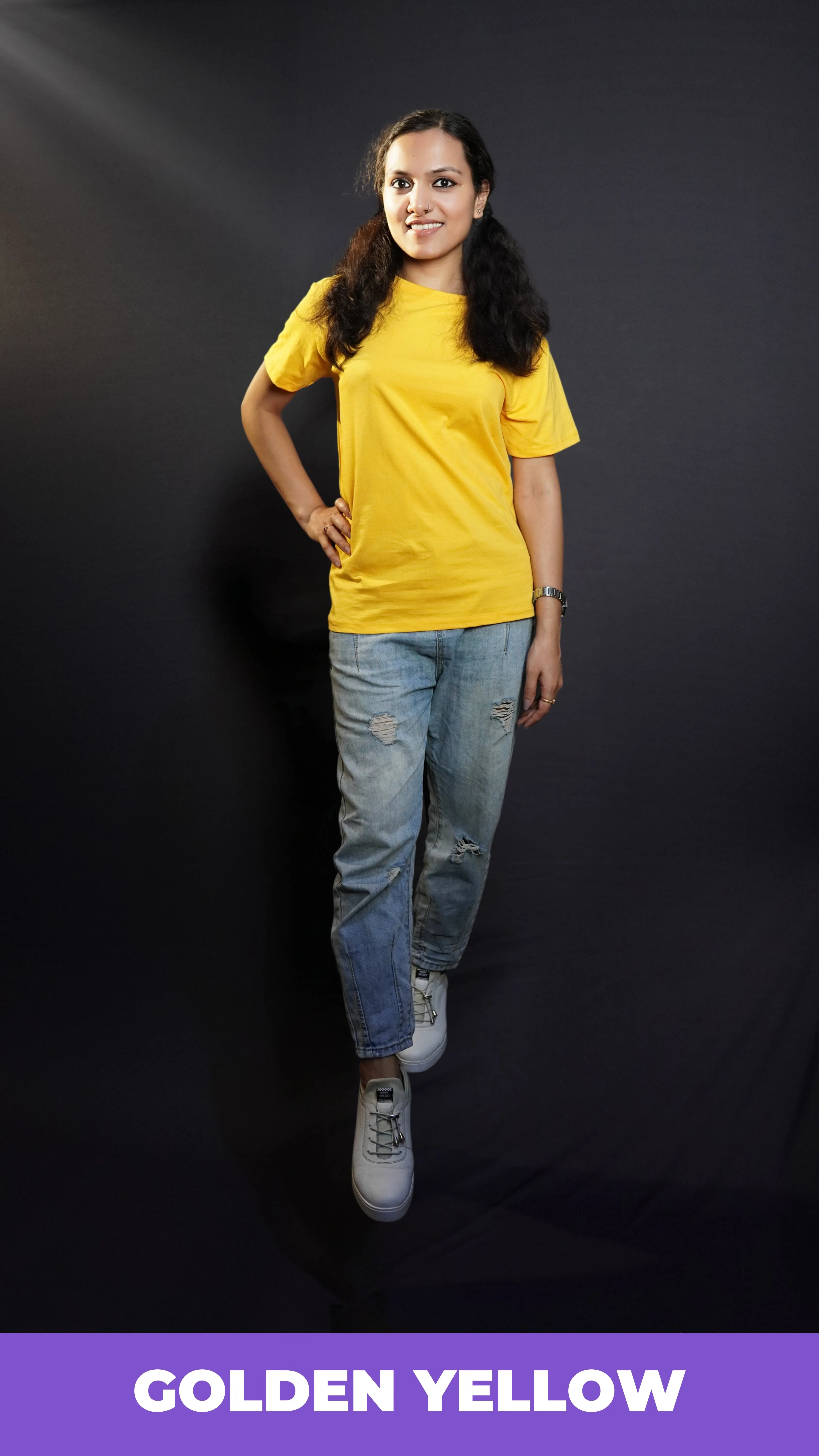 Unisex Golden Yellow T shirt