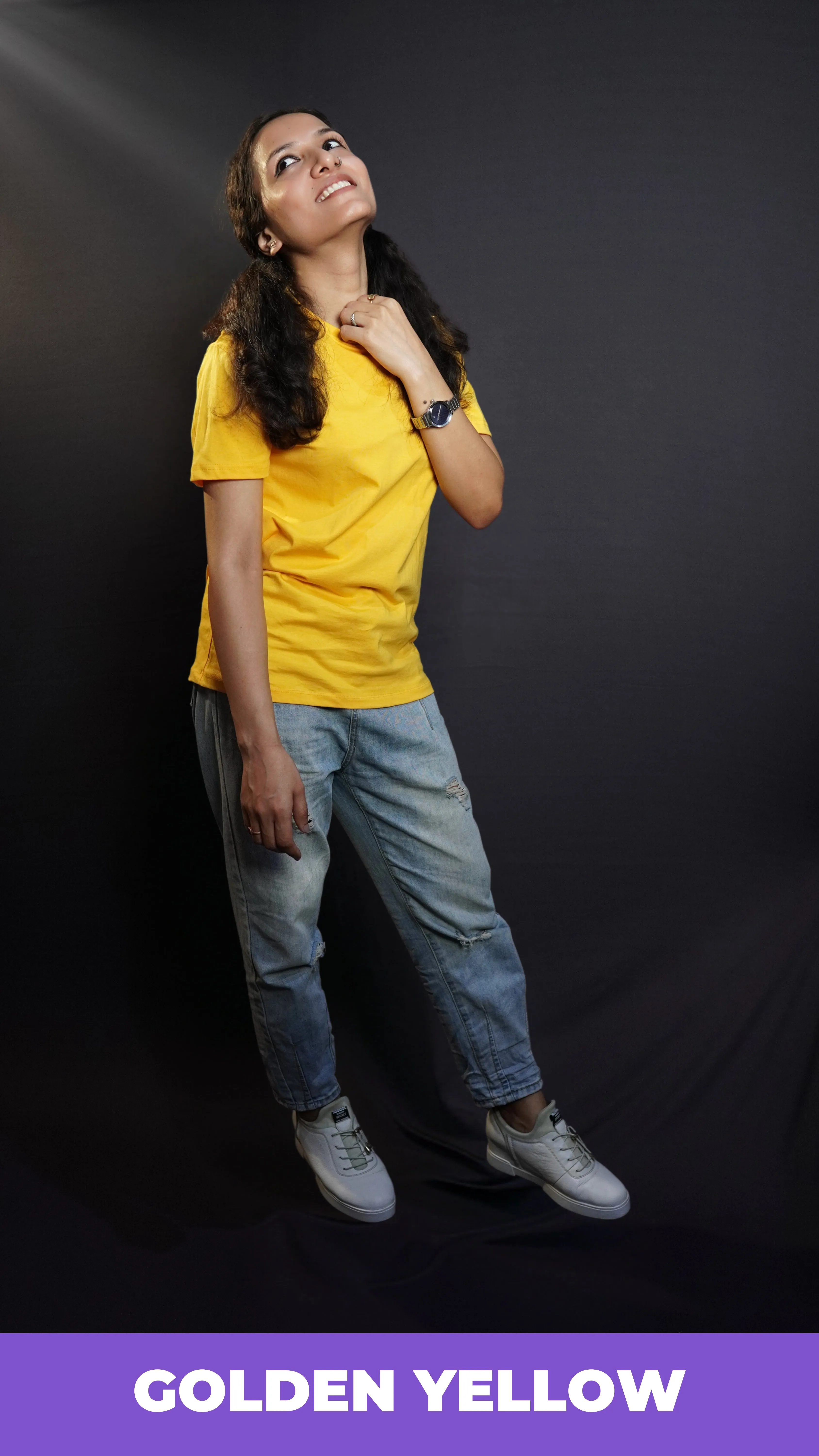 Unisex Golden Yellow T shirt