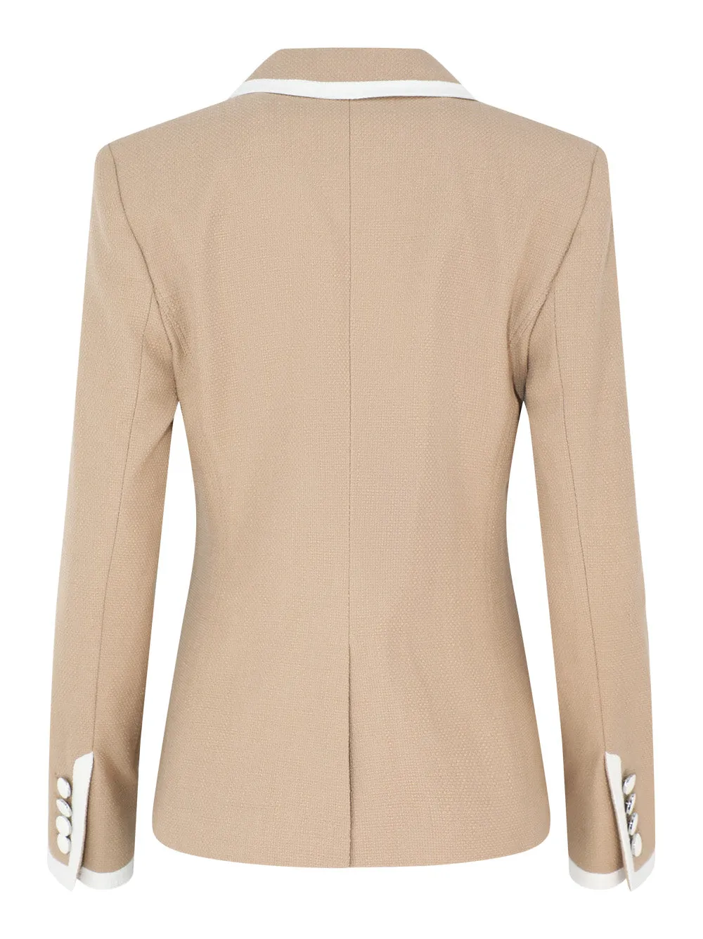 Veronica Beard Edison Dickey Jacket in Khaki