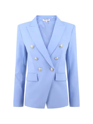 Veronica Beard Miller Dickey Jacket in Hydrangea