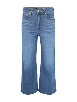 Veronica Beard Taylor Cropped High Rise Wide in Serendipity