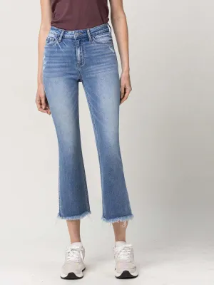 VERVET Amber High Rise Kick Flare