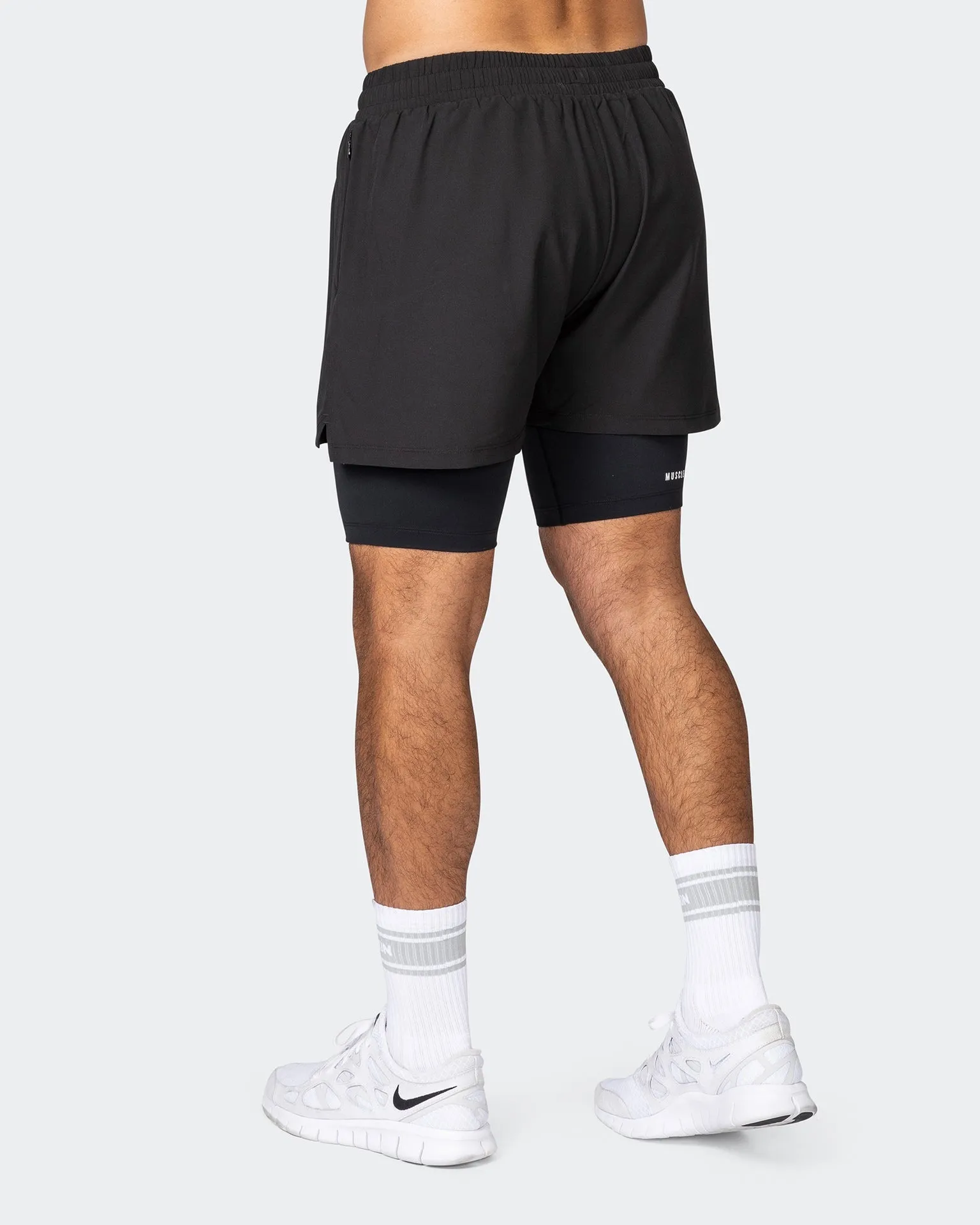 Vigour Training 3" Shorts - Black