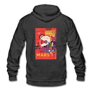 Visit the Historic Sites - MARS - Unisex Fleece Zip Hoodie