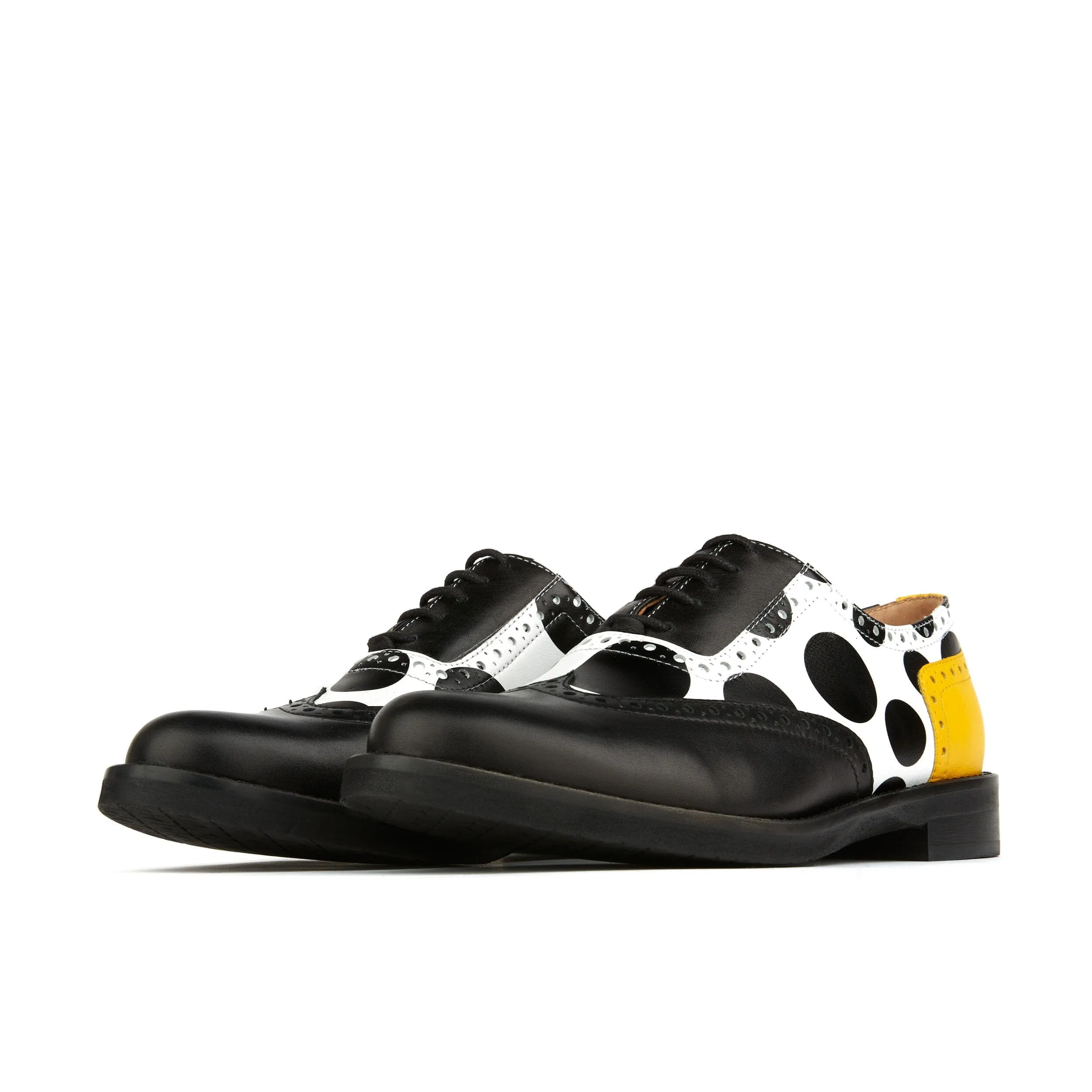 Vivienne - Black & White Polka Dot