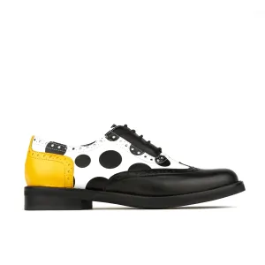 Vivienne - Black & White Polka Dot