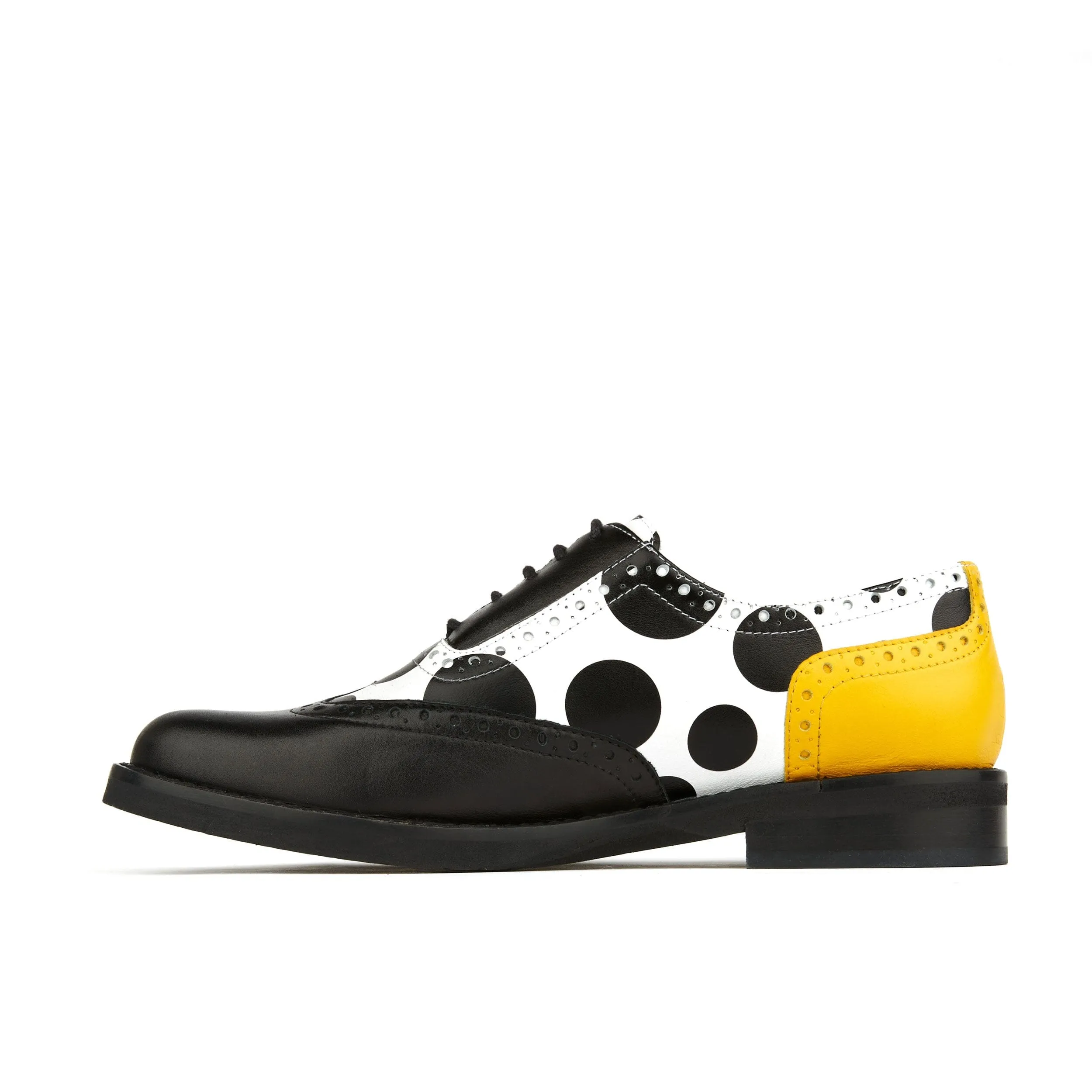 Vivienne - Black & White Polka Dot