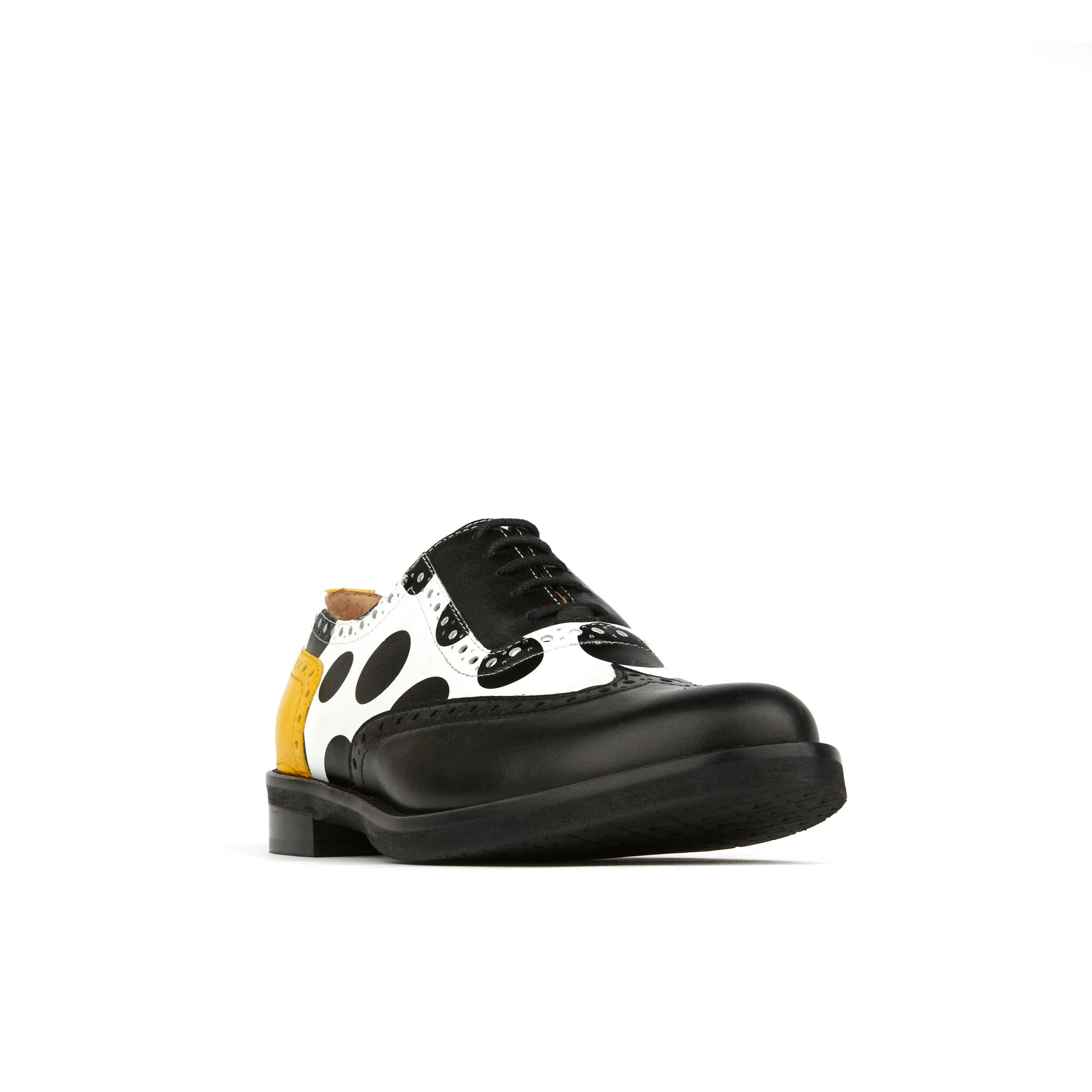 Vivienne - Black & White Polka Dot