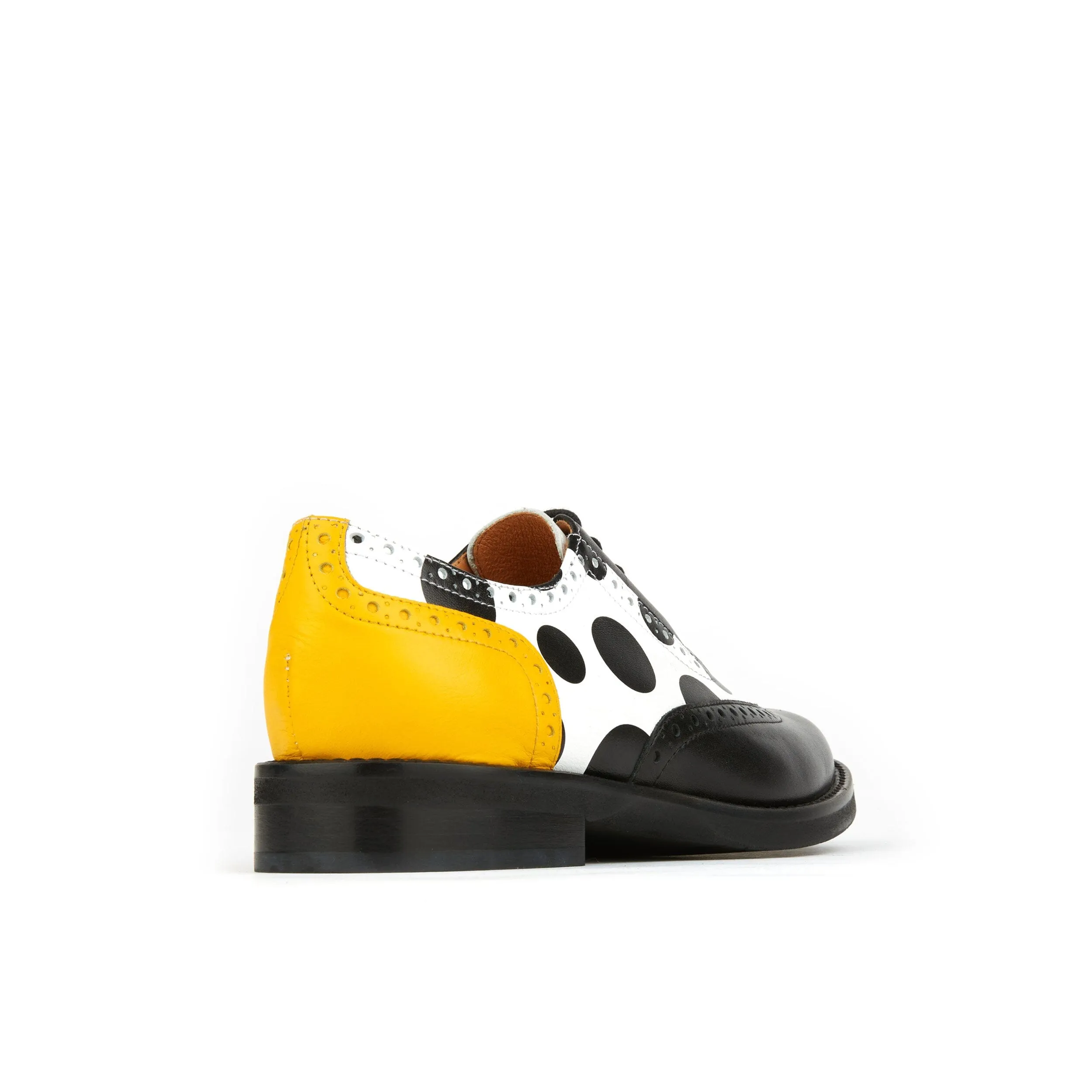 Vivienne - Black & White Polka Dot