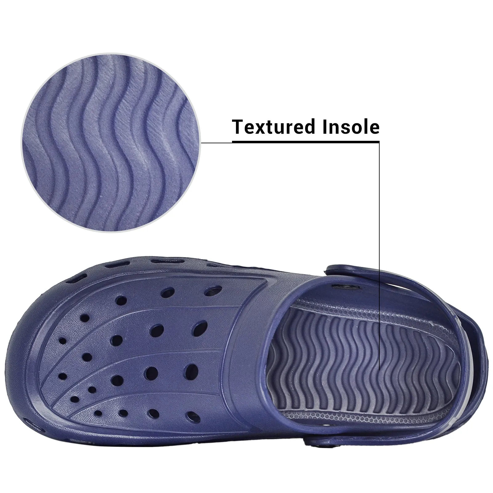 VONMAY Men's Breathable Clogs Non Slip Garden Beach Shoes Summer slippers