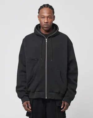 Waffle Hooded Zip