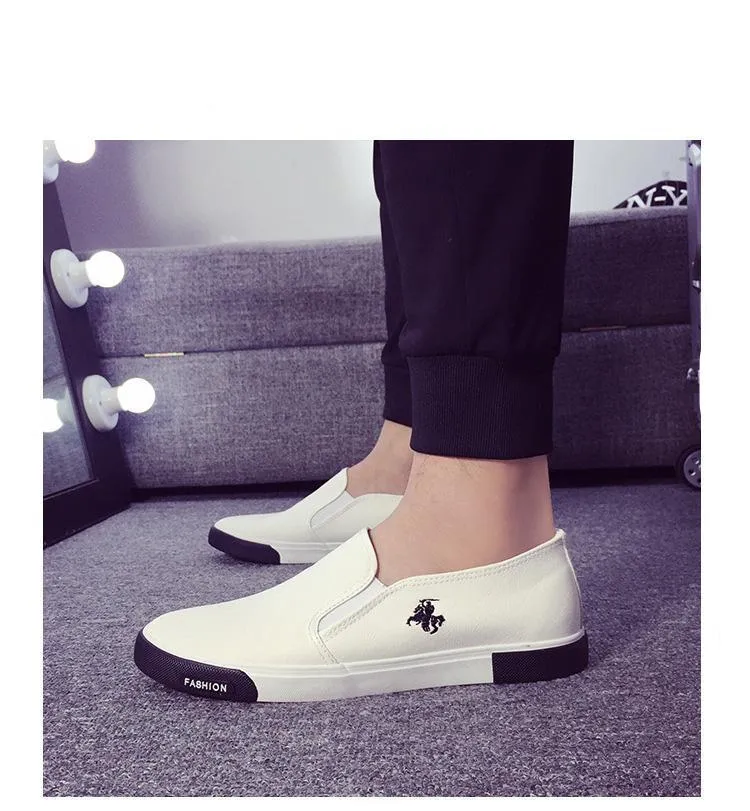 West Louis™ Leather Men Flats  Loafers