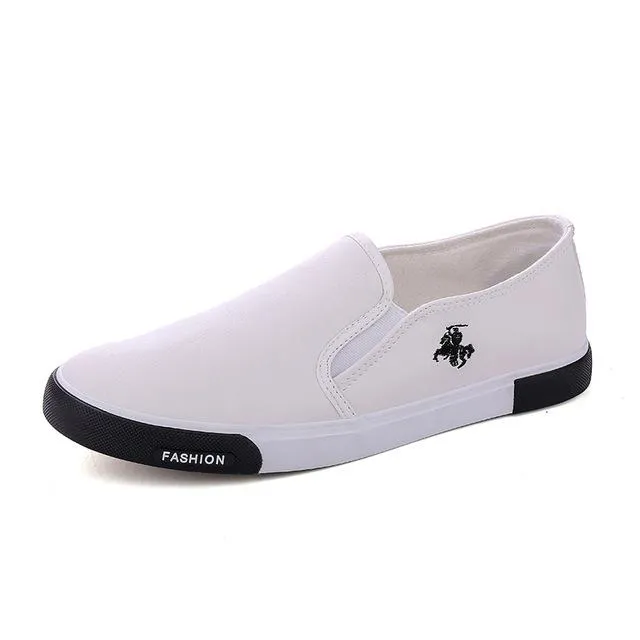West Louis™ Leather Men Flats  Loafers