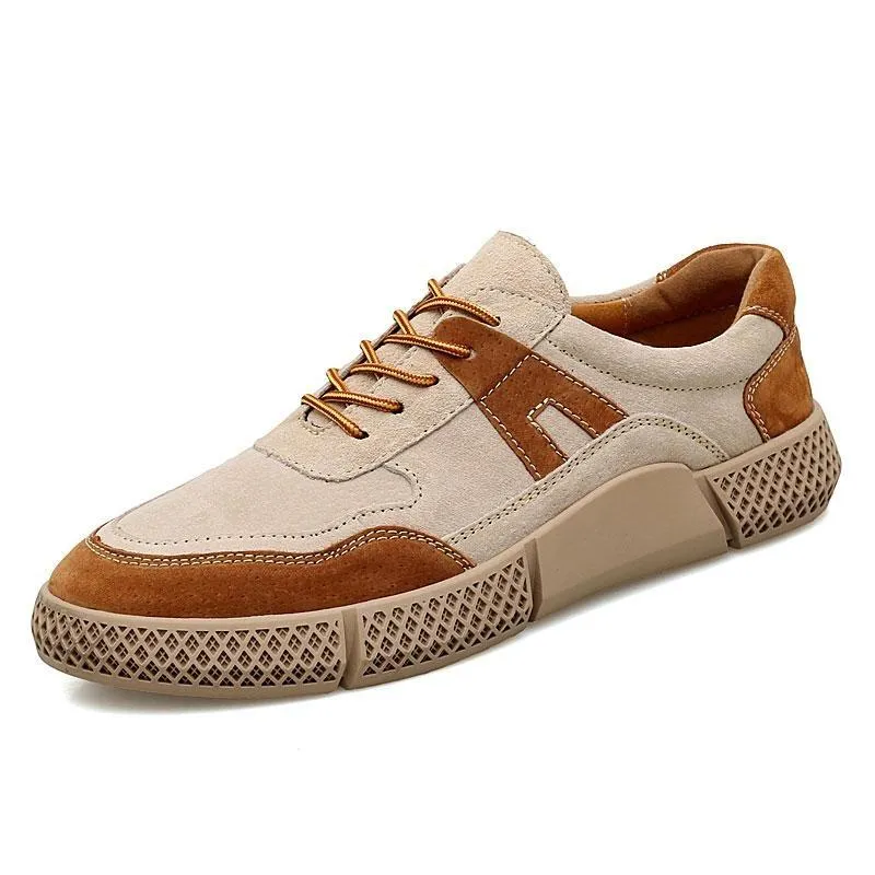 West Louis™ Urban Design Suede Leather Sneakers