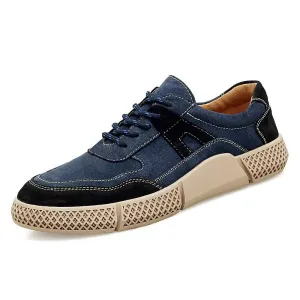 West Louis™ Urban Design Suede Leather Sneakers
