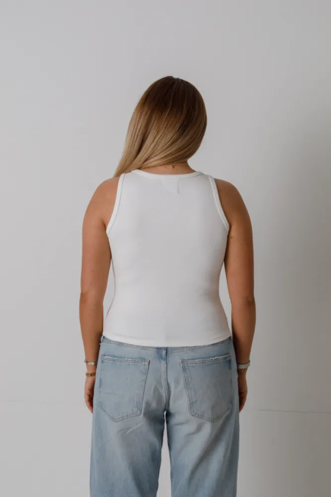 White Tank Top