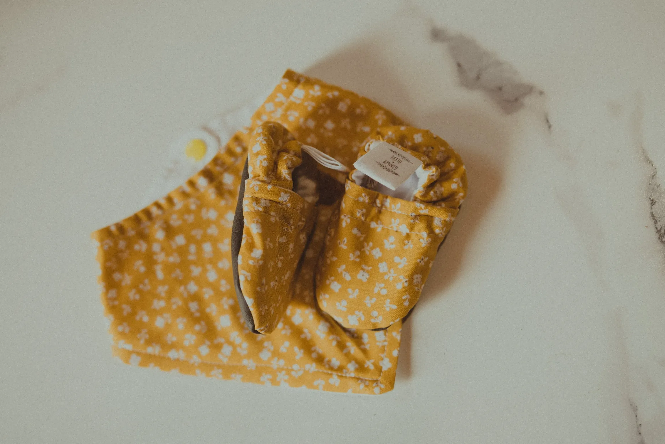 Wildflower Baby Bib