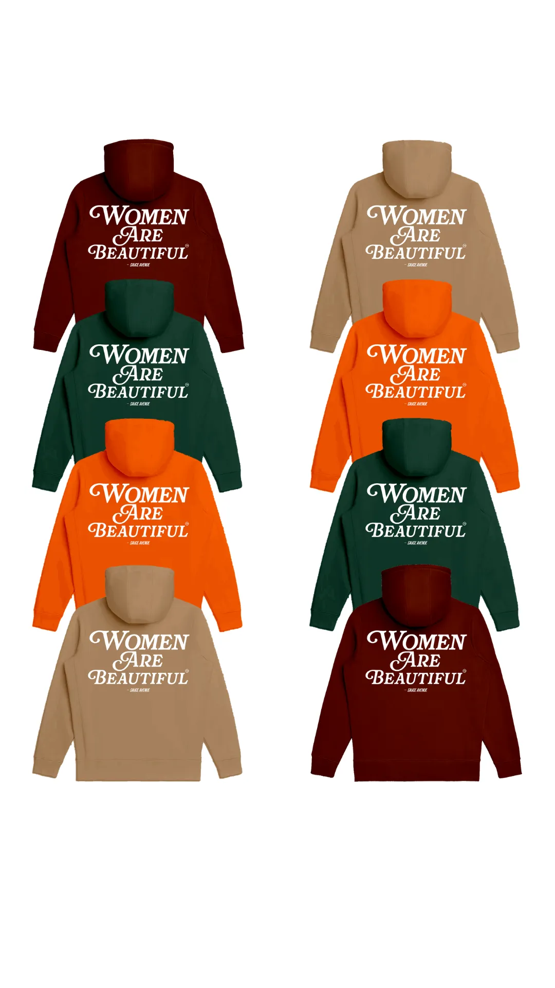 Women Are Beautiful (WH) | Earth/Fall Hoodie
