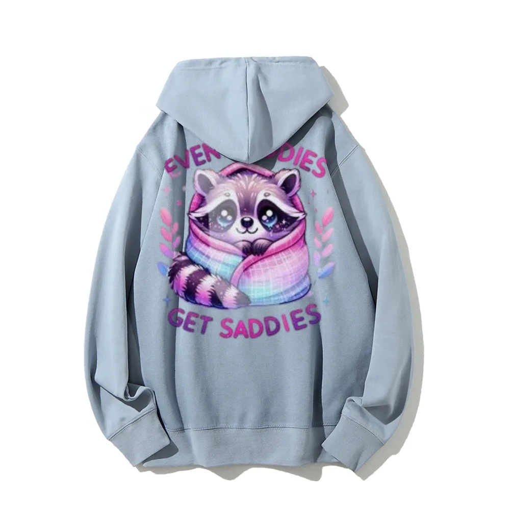 Women Cute Saddie Baddie Cat Graphic Hoodies