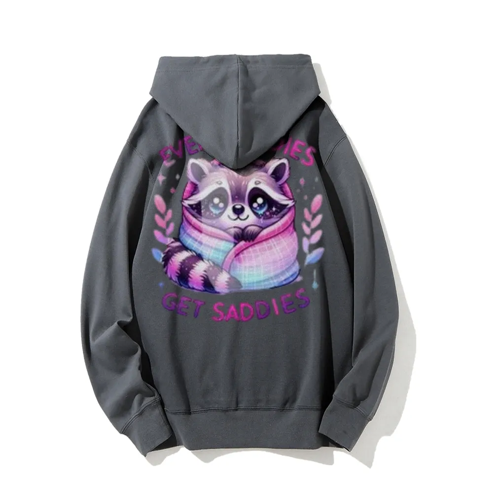 Women Cute Saddie Baddie Cat Graphic Hoodies