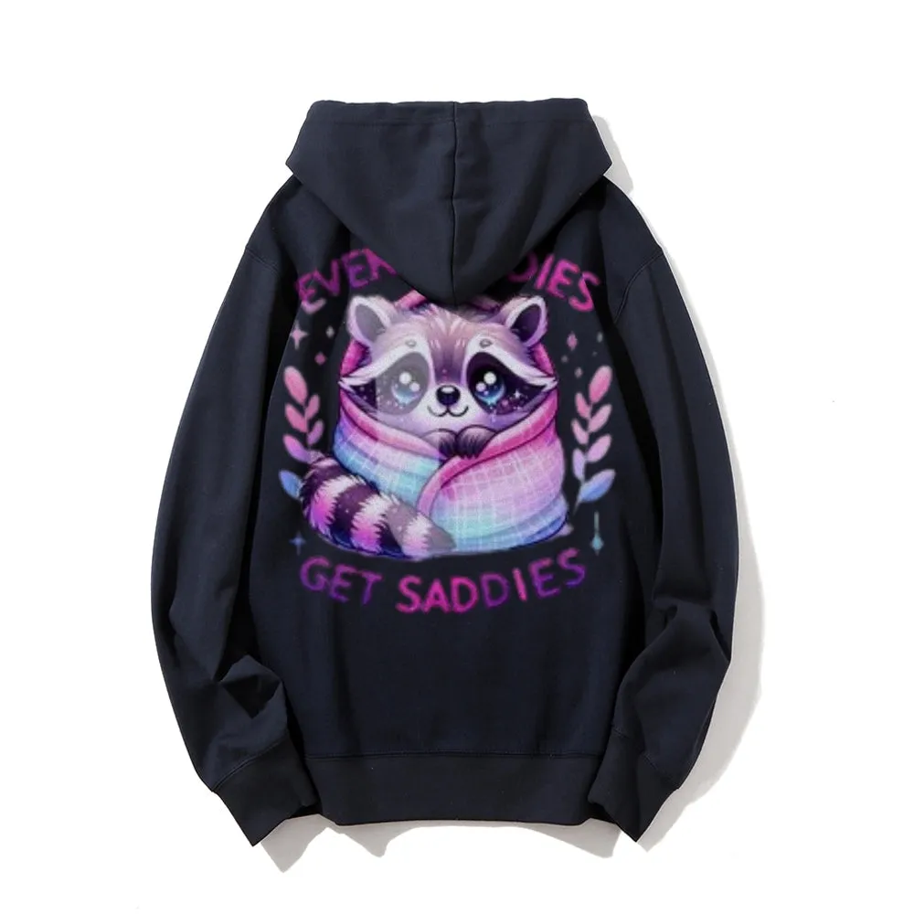 Women Cute Saddie Baddie Cat Graphic Hoodies