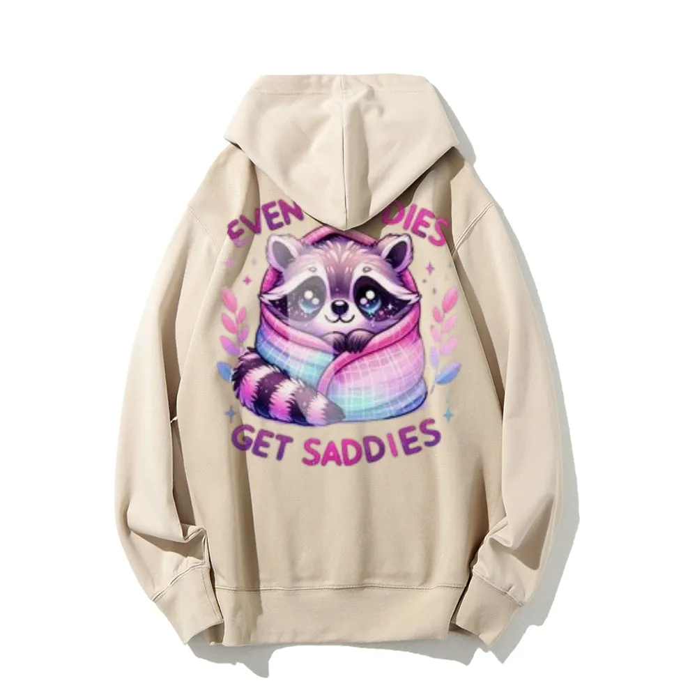 Women Cute Saddie Baddie Cat Graphic Hoodies
