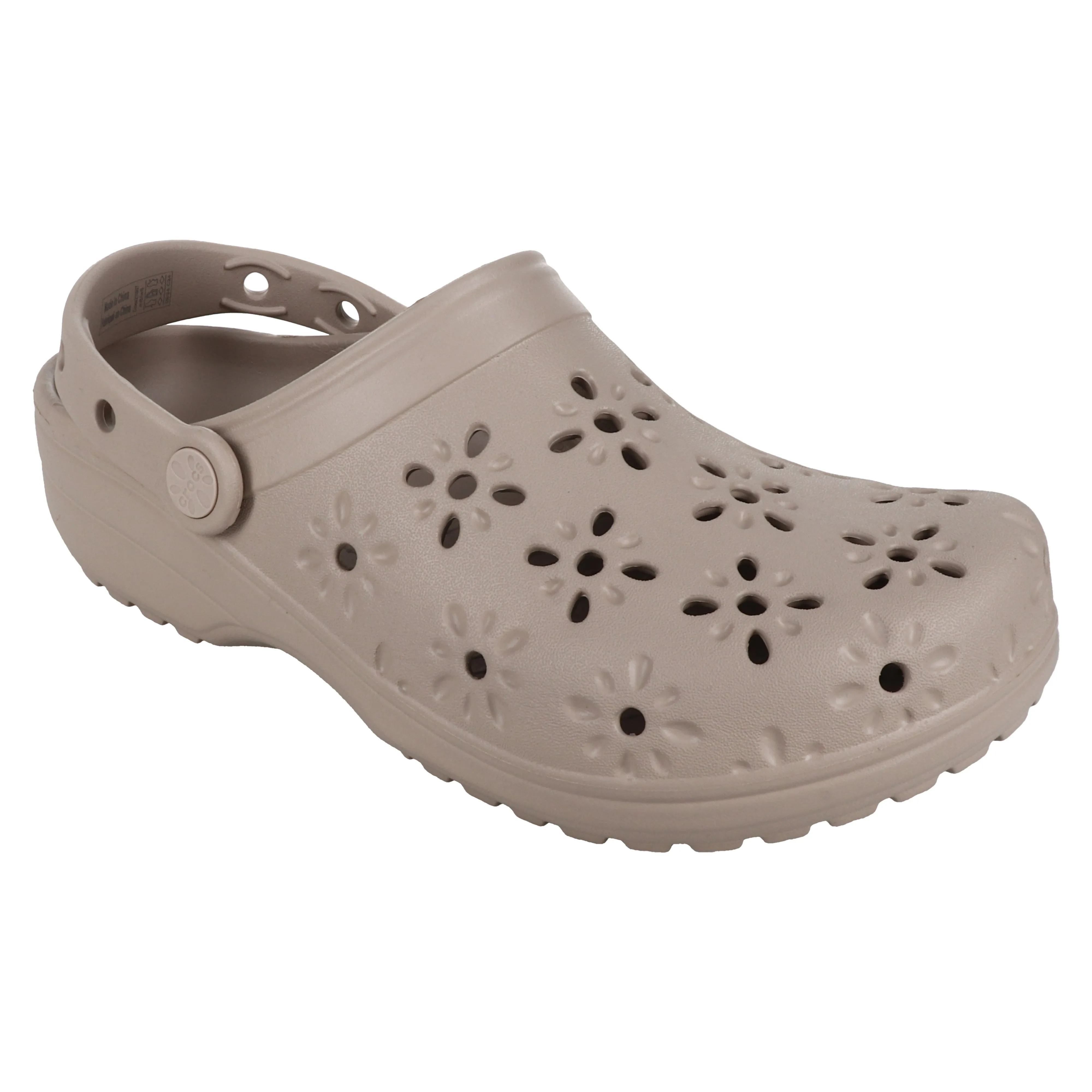 Women's Floral Cut-Out Clog