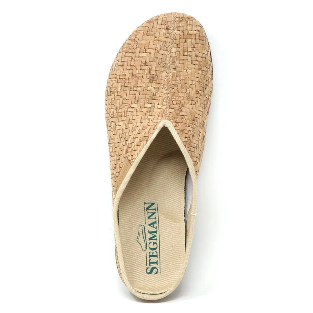 Women's Maria Woven Cork Mule - Medium Plus