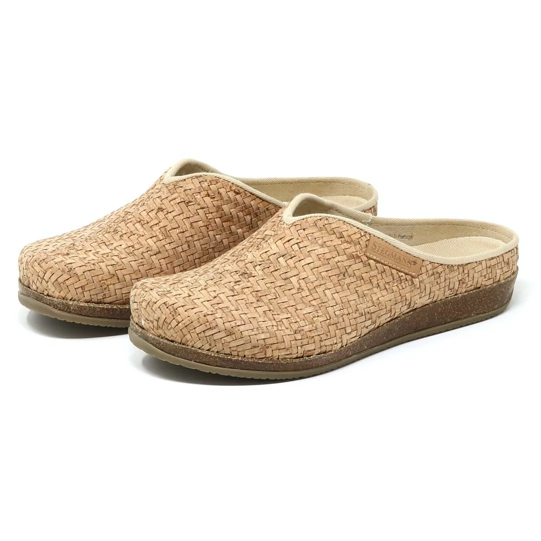 Women's Maria Woven Cork Mule - Medium Plus