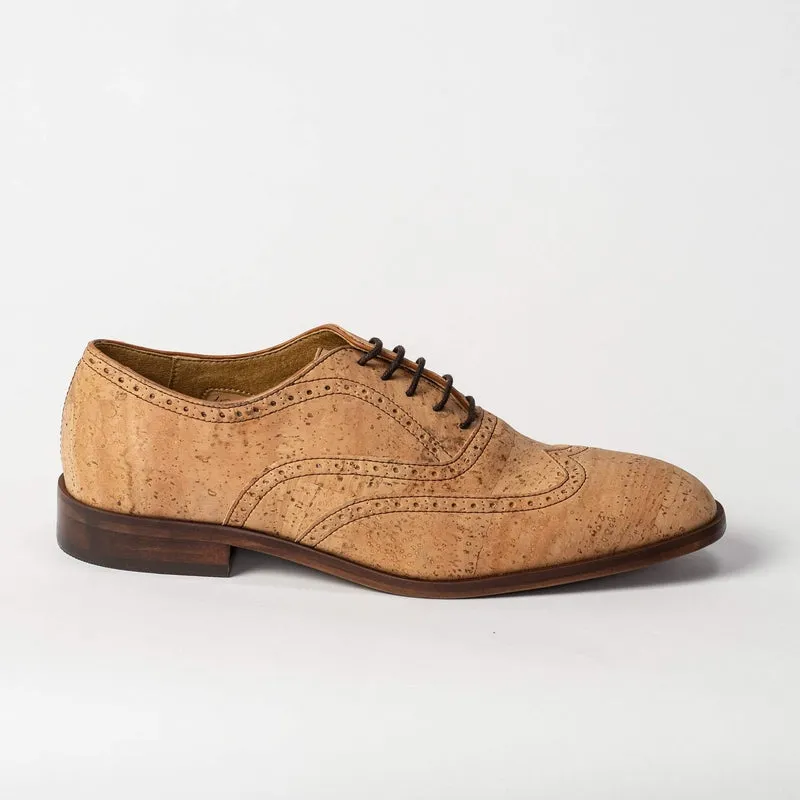 Women's Natural Cork Brogue