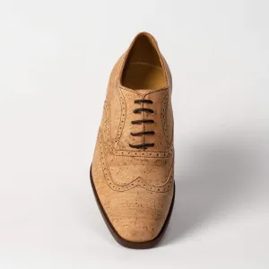 Women's Natural Cork Brogue