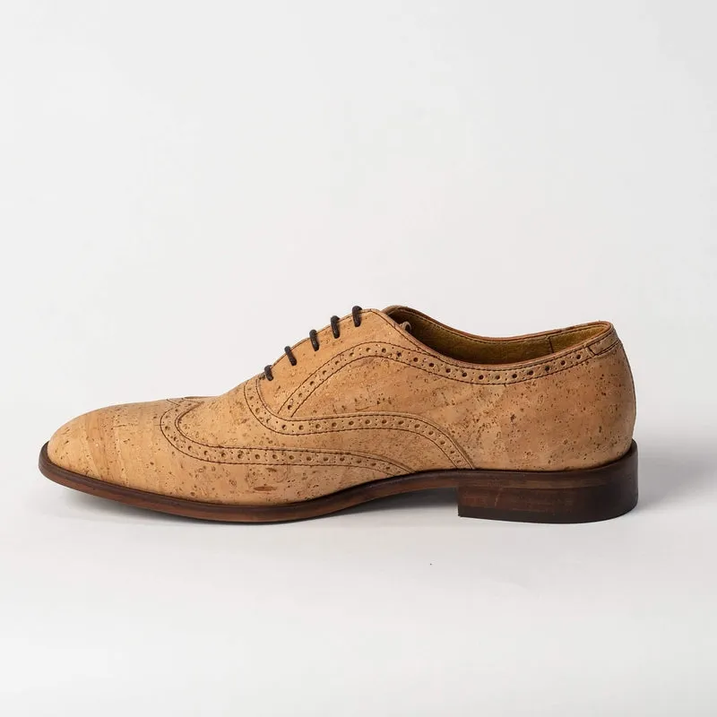 Women's Natural Cork Brogue