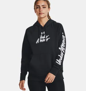 Women's UA Rival Fleece Graphic Hoodie