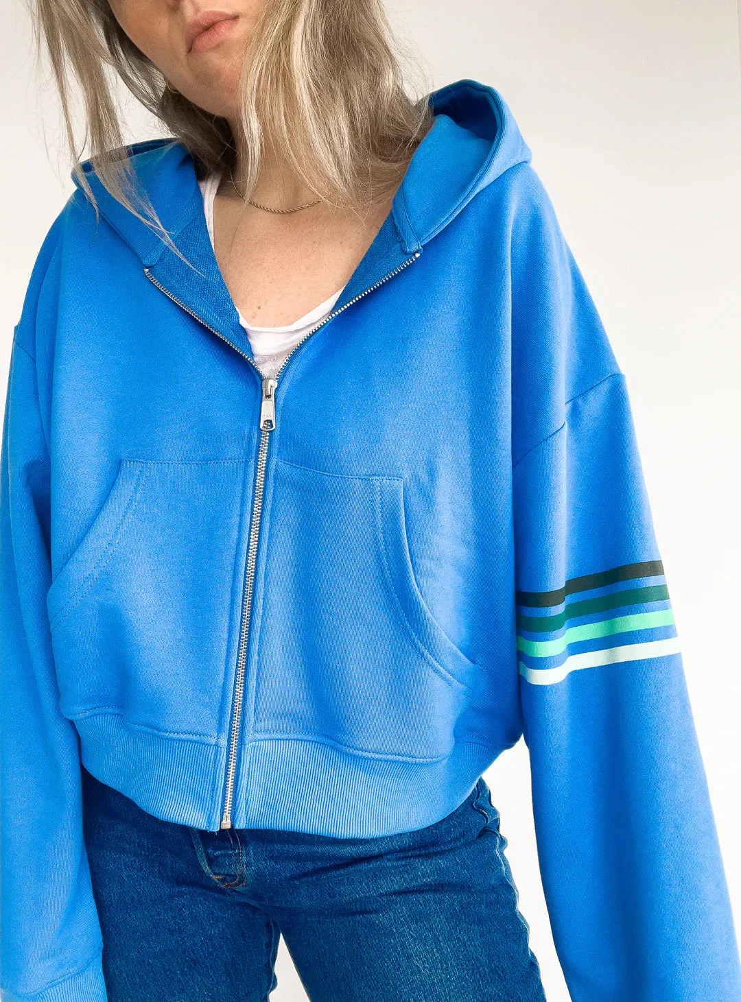 WOMEN'S ZIP UP HOODY 60/40