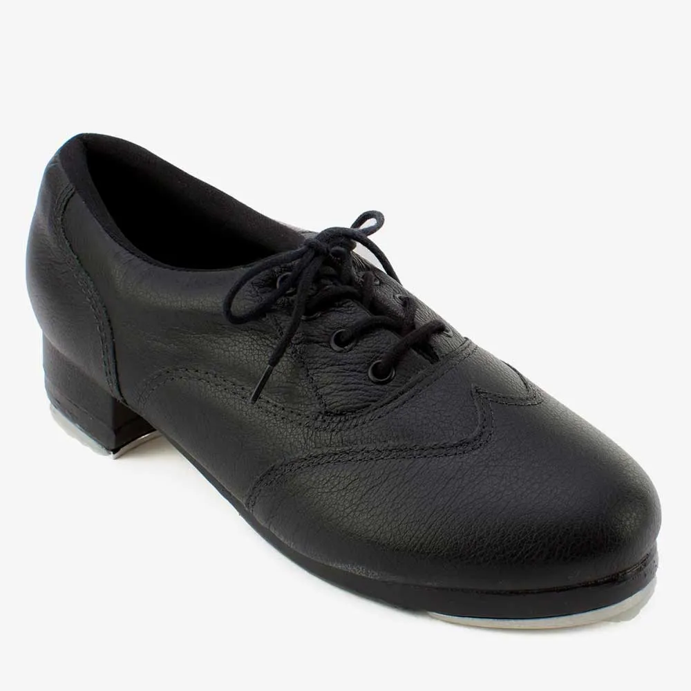 Zenith Built-Up Tap Shoes in Black - Adult